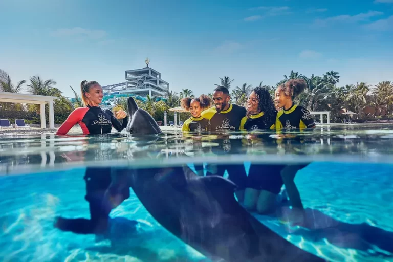 Nager avec les dauphins à Aquaventure Waterpark